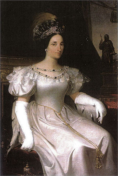 Portrait of Maria Beatrix Victoria of Savoia